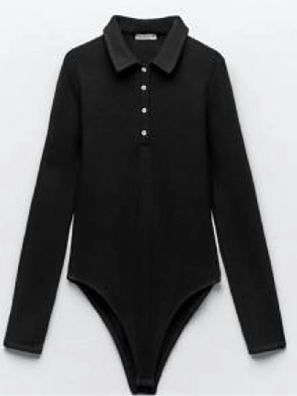 Zara polo collar bodysuit
